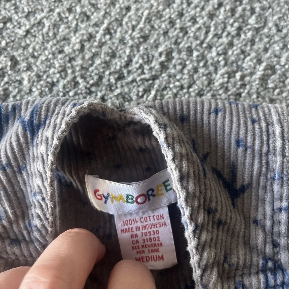 Vintage Rainbow Tag Gymboree 1990's Overalls: Toddler Medium. Bears, Seals, 2/3‎